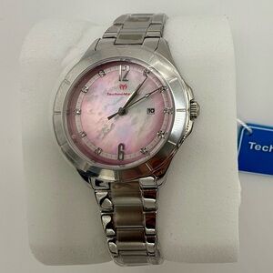 Technomarine Luna Tides Silver and Pink